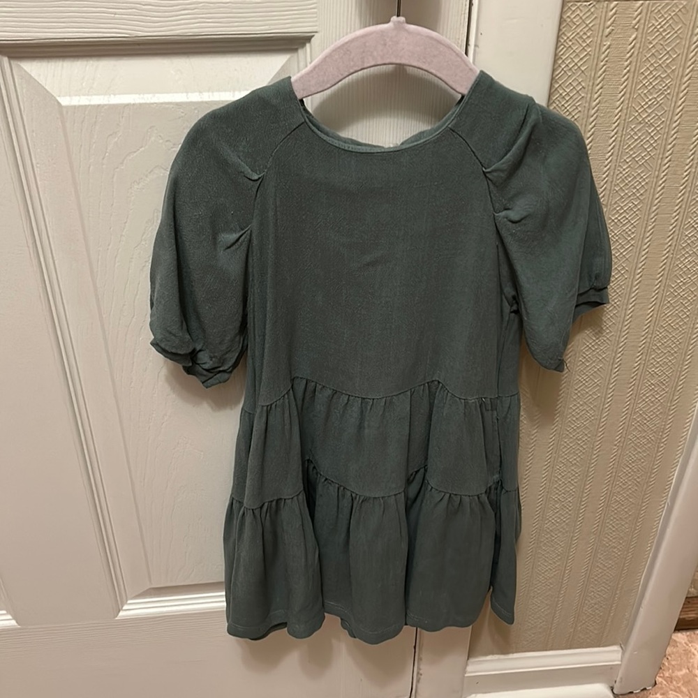 Sage green dress size 4T